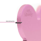 MyFamily - Basic Big Aluminum Heart ID Tag